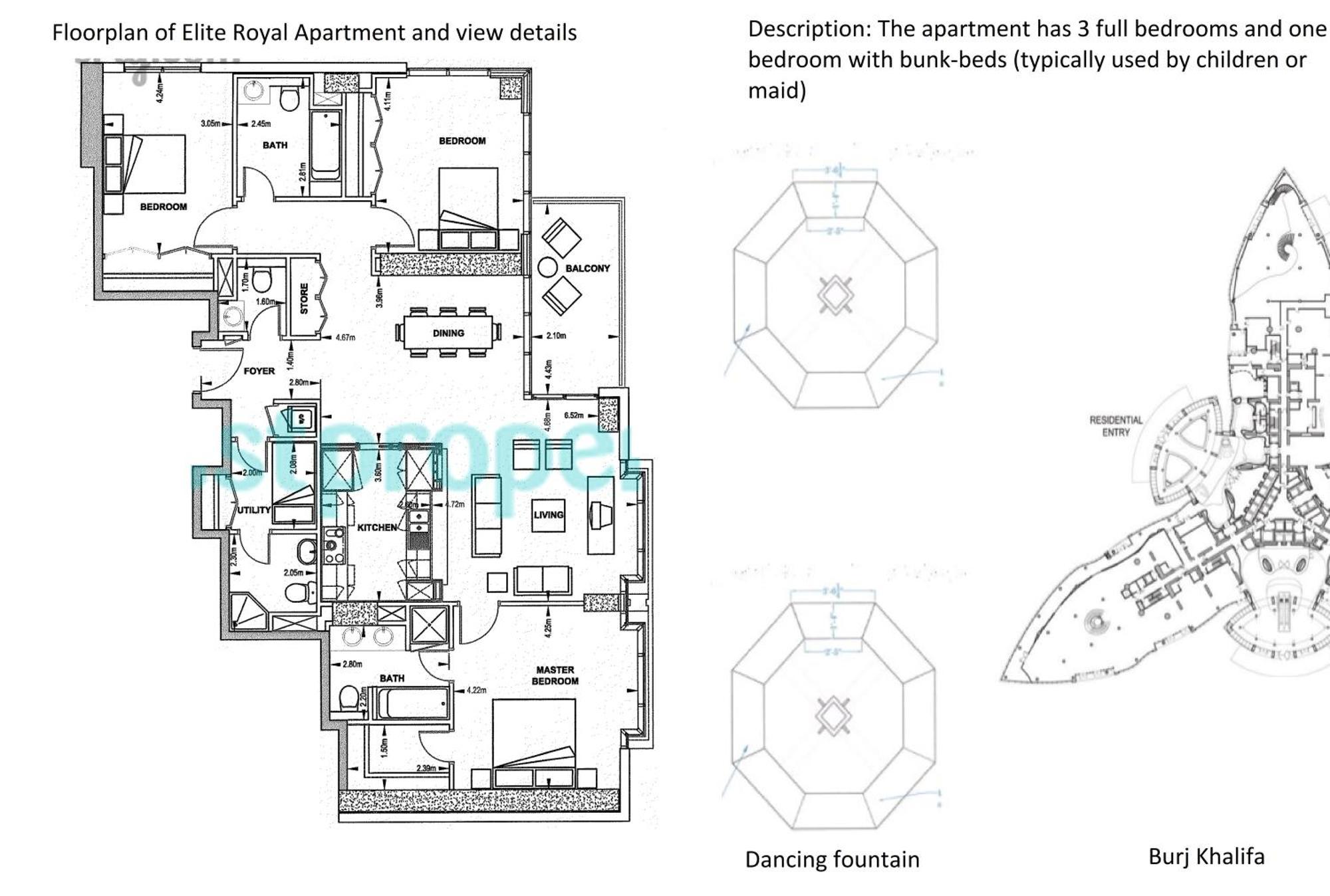 Elite Royal Apartment - Burj Residences Tower 5 ドバイ エクステリア 写真